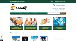 Desktop Screenshot of gopeachy.com
